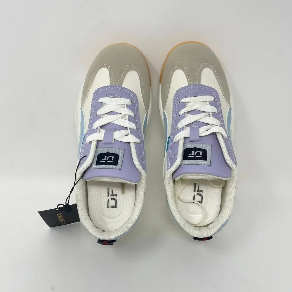 De Florance Cloudea Sneakers Beige‎ Blue Purple EU 35/Womens 4-4.5/Girls 3.5